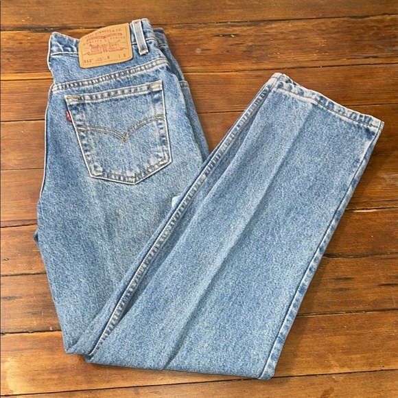 Levi's 512 slim straight Blue Denim Jeans - Picture 6 of 6